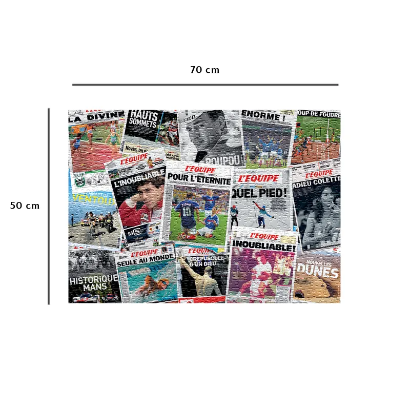 Die Emblematischen Titelseiten / L'Equipe