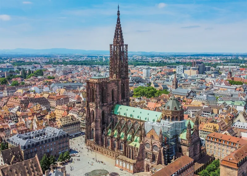 Französische Regionen - Kathedrale von Straßburg