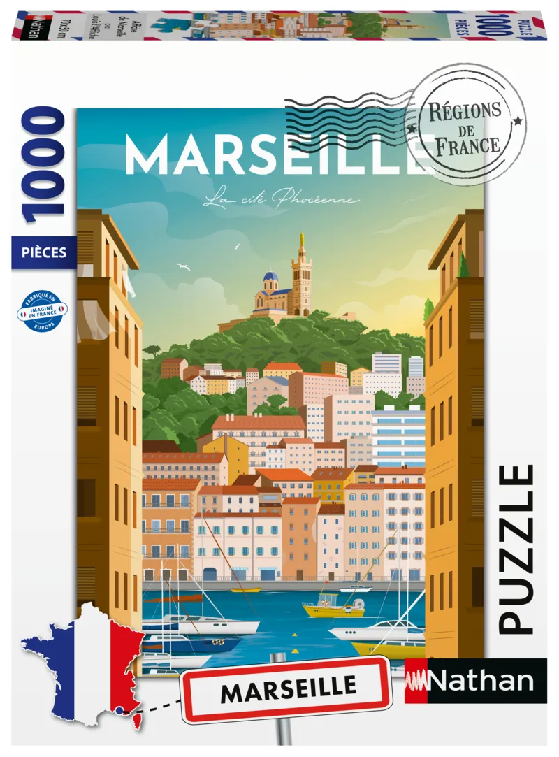 Französische Regionen - Marseille - Louis L'Affiche