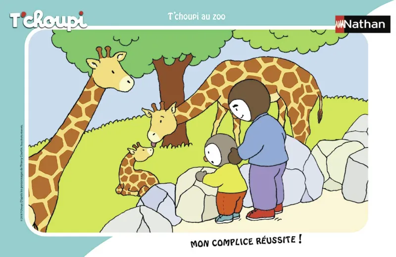 Rahmenpuzzle - Tchoupi