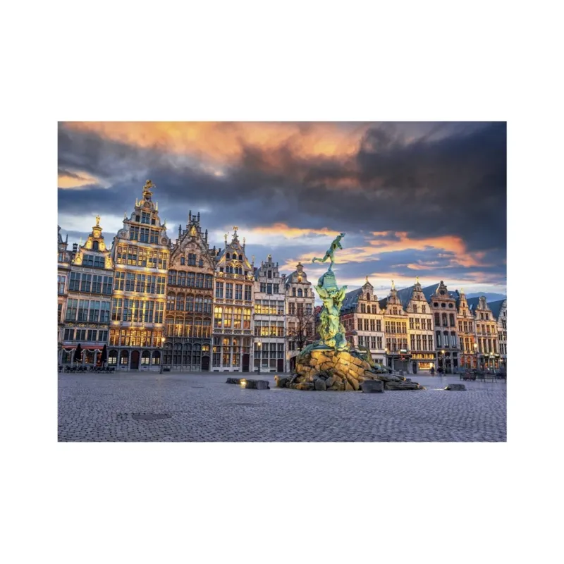 Storm Over Antwerp - Puzzle Neon