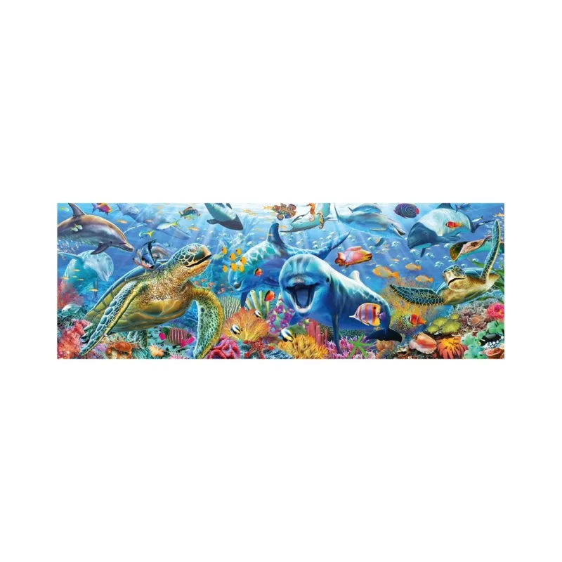 Panoramic Puzzle - Sea Life