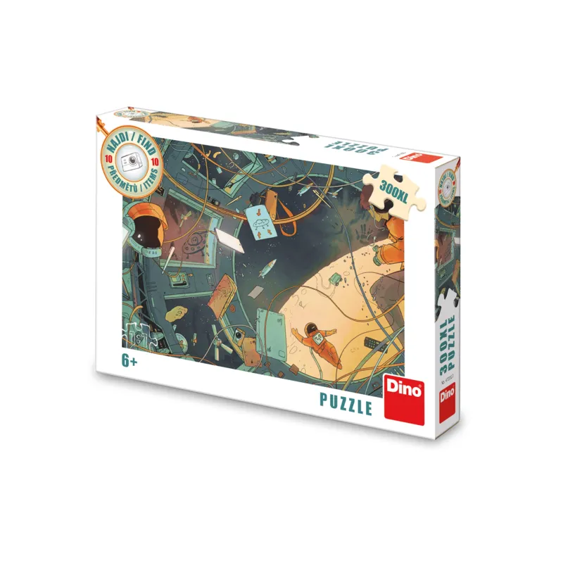 XXL Teile - Puzzle Finde 10 Objekt - Im Weltall