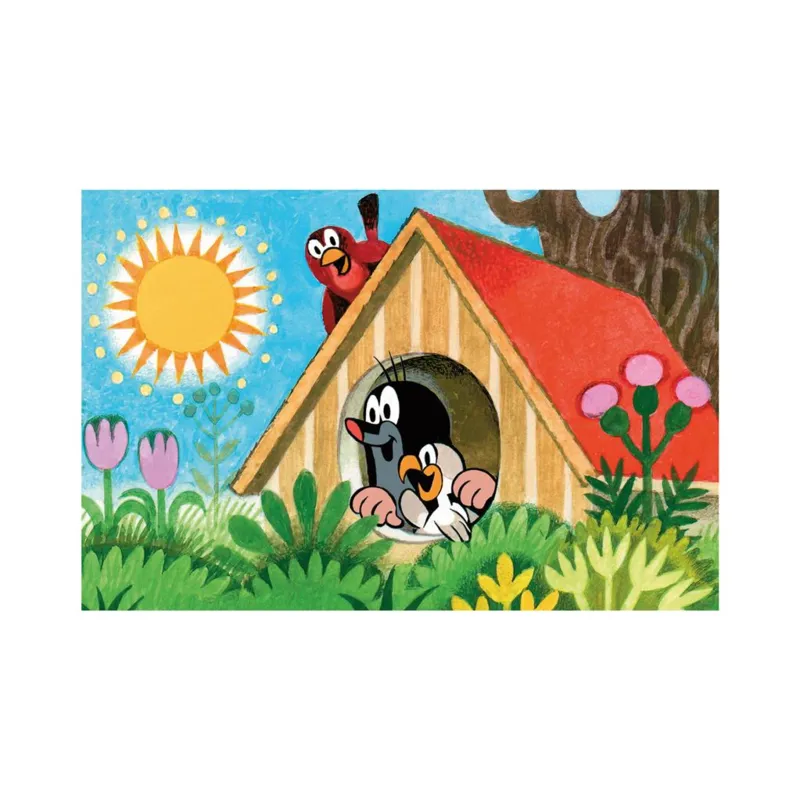 Mini-Puzzle - Der kleine Maulwurf : Häuschen