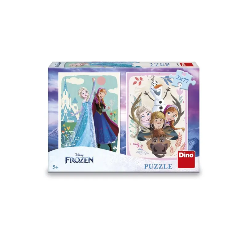 2 Puzzles - Die Eiskönigin: Anna und Elsa