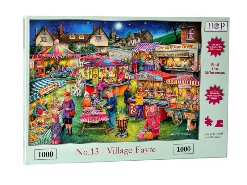 Find the Differences No.13 - Village Fayre