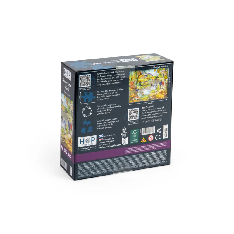 XXL Teile - Spaziergang am Fluss