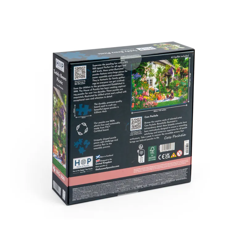 XXL Teile - Teddybären Picknick