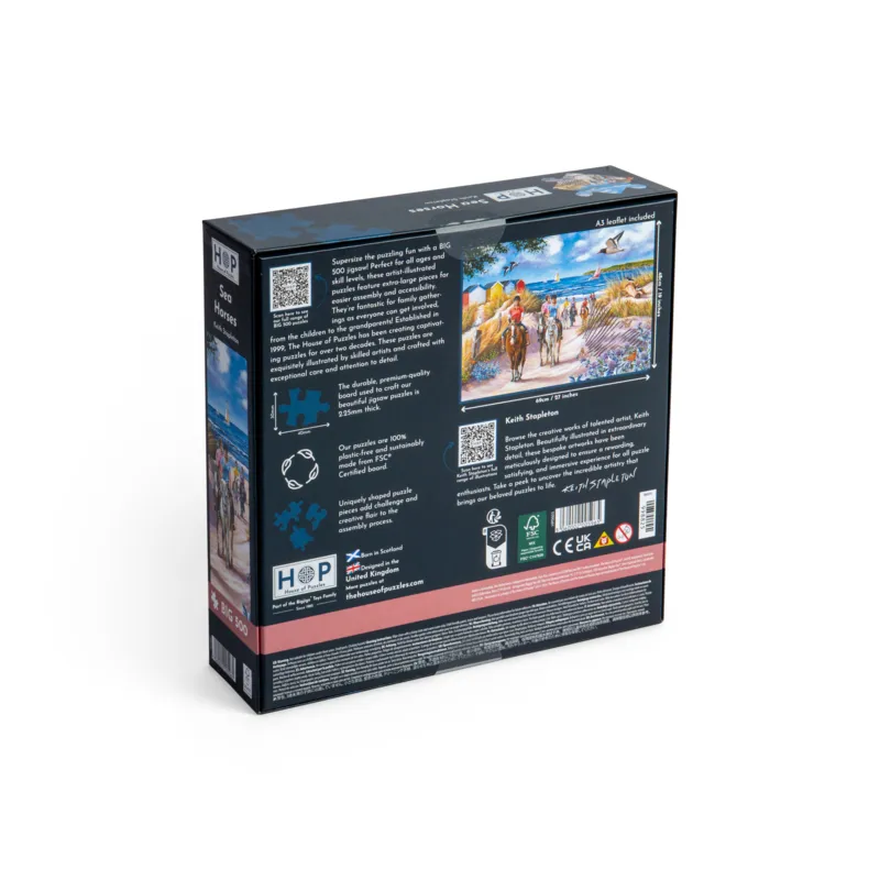 XXL Teile - Pferde am Meer