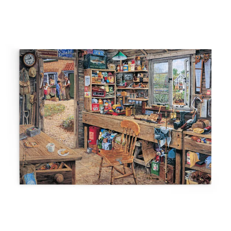 4 Puzzles - Grüne Daumen