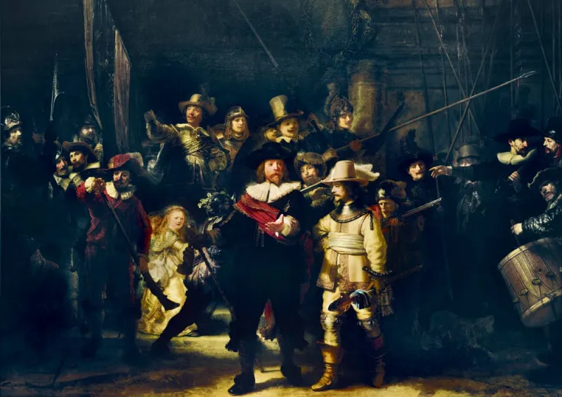Rembrandt - The Night Watch, 1642
