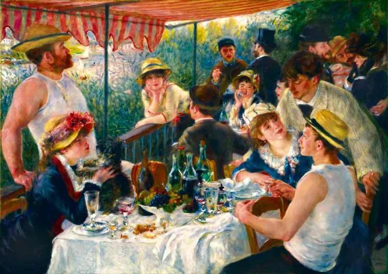 Renoir - Luncheon of the Boating Party, 1881