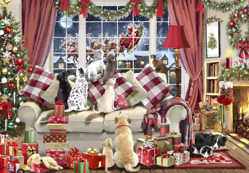 Warten auf den Weihnachtsmann