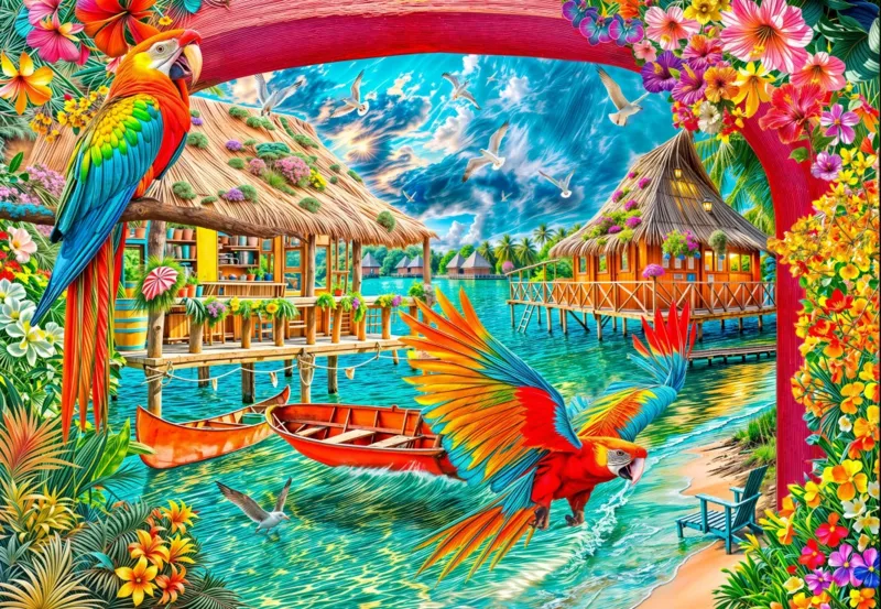 Paradies auf Erden