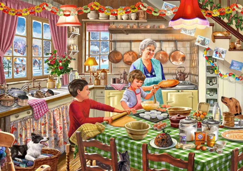 Weihnachtsbacken mit der Oma