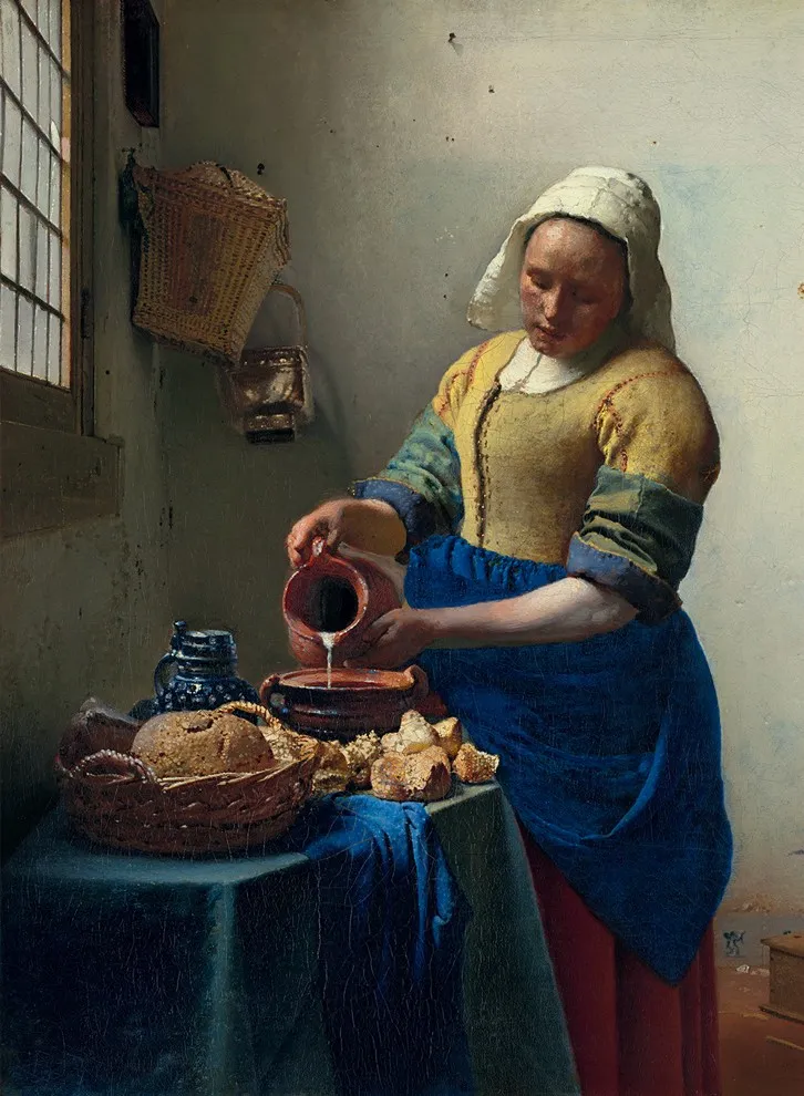 Johannes Vermeer - Die Küchenmagd, 1658-1661