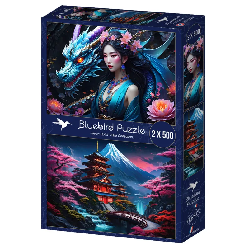 2 Puzzles - Japan Spirit - Asia Collection