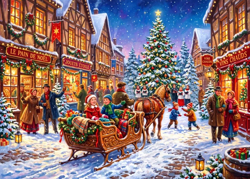 Weihnachten im Dorfzentrum