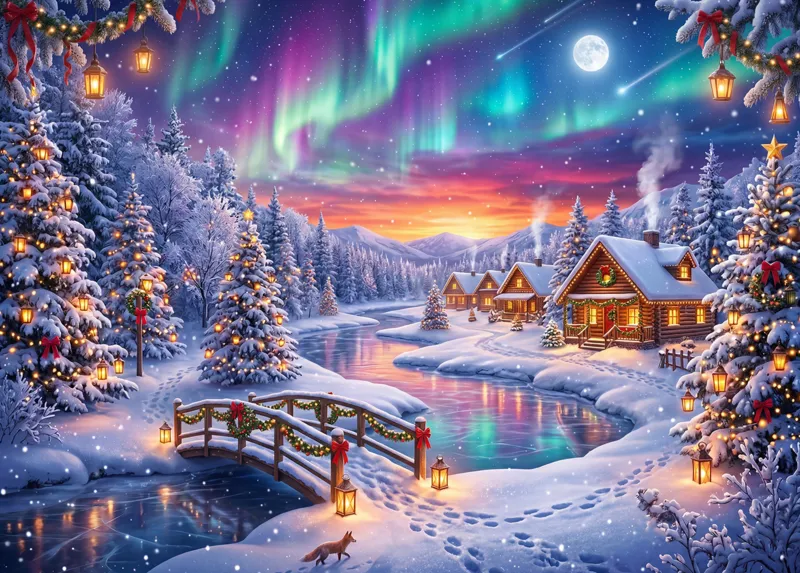 2 Puzzles - La Magie de l'Hiver