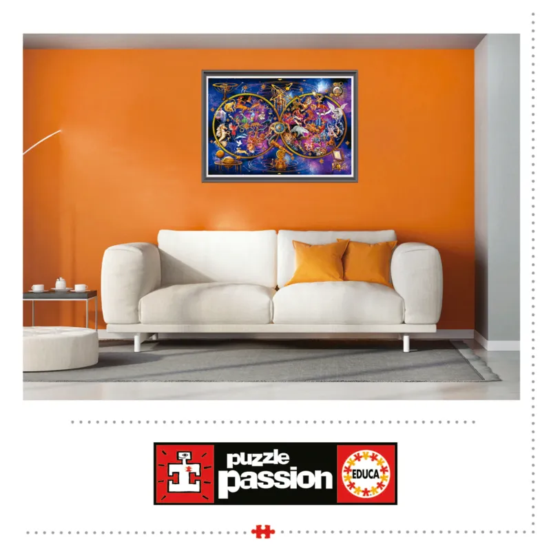 Neon Puzzle - Constellations