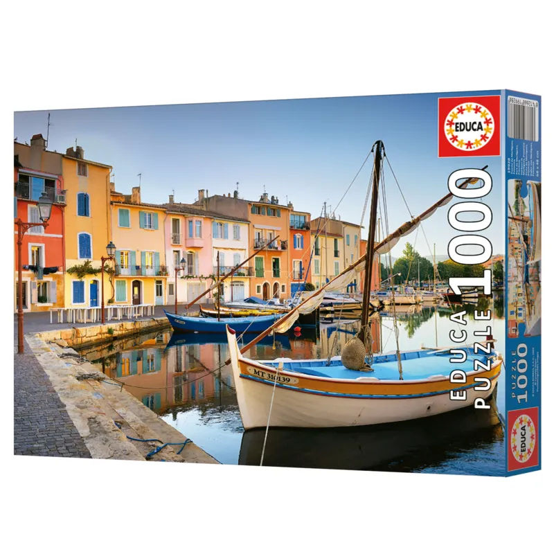 Harbour In Martigues. Provence