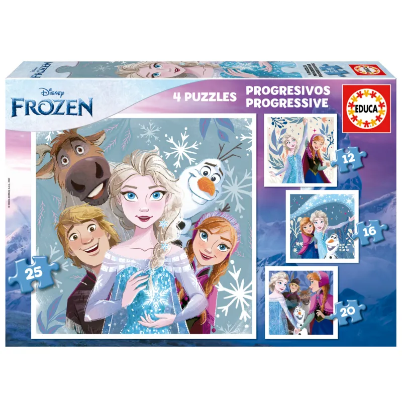 4 Puzzles - Frozen