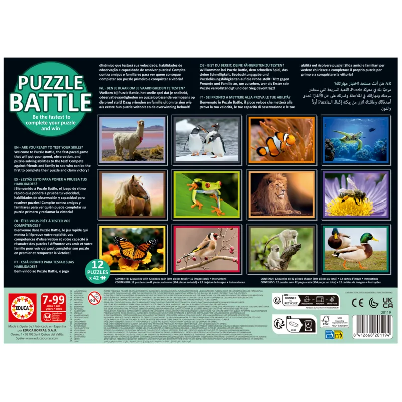 12 Puzzles - Puzzle Battle Natura