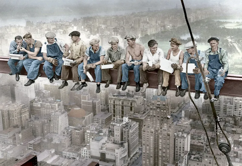 Frühstück in New York