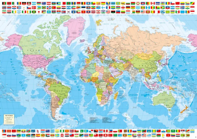 Political worldmap