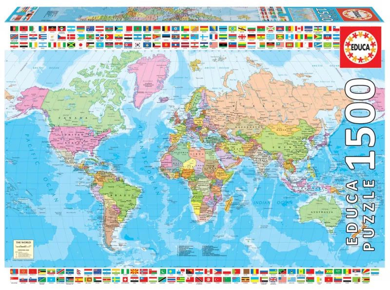 Political worldmap