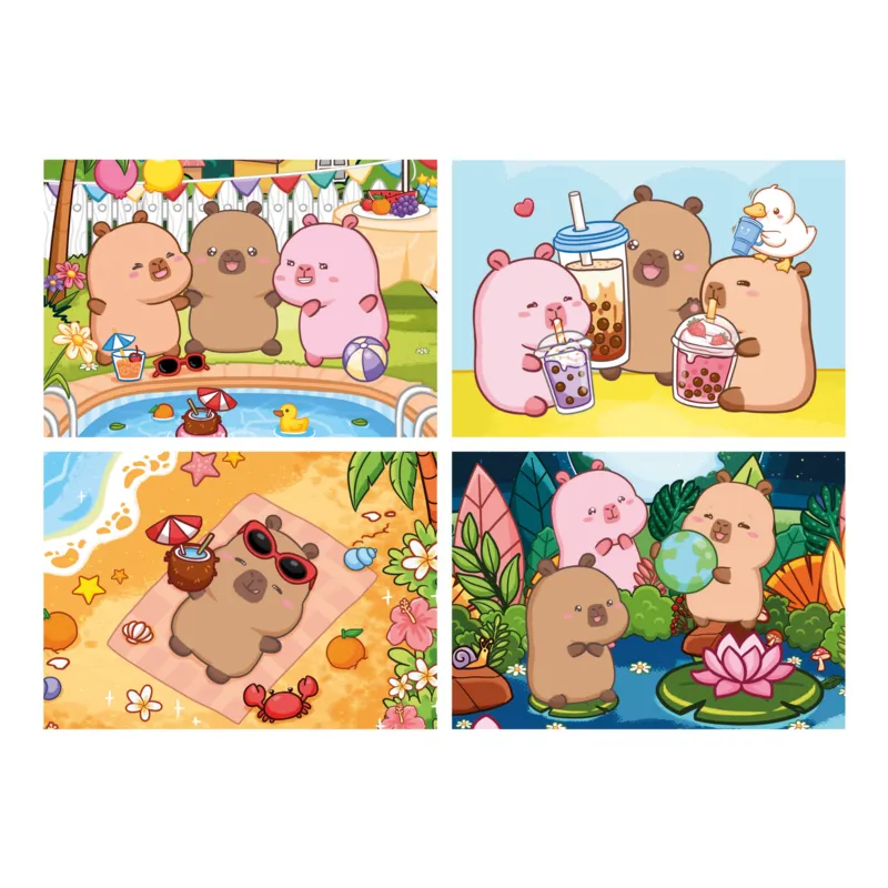 4 Puzzles - Capyfun