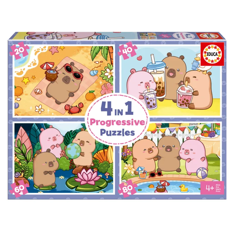 4 Puzzles - Capyfun