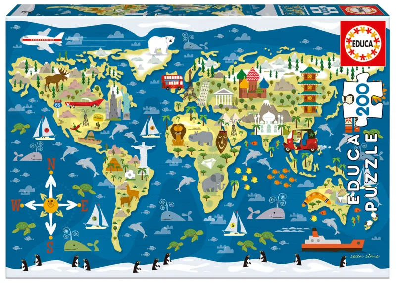 World Map. Sean Sims