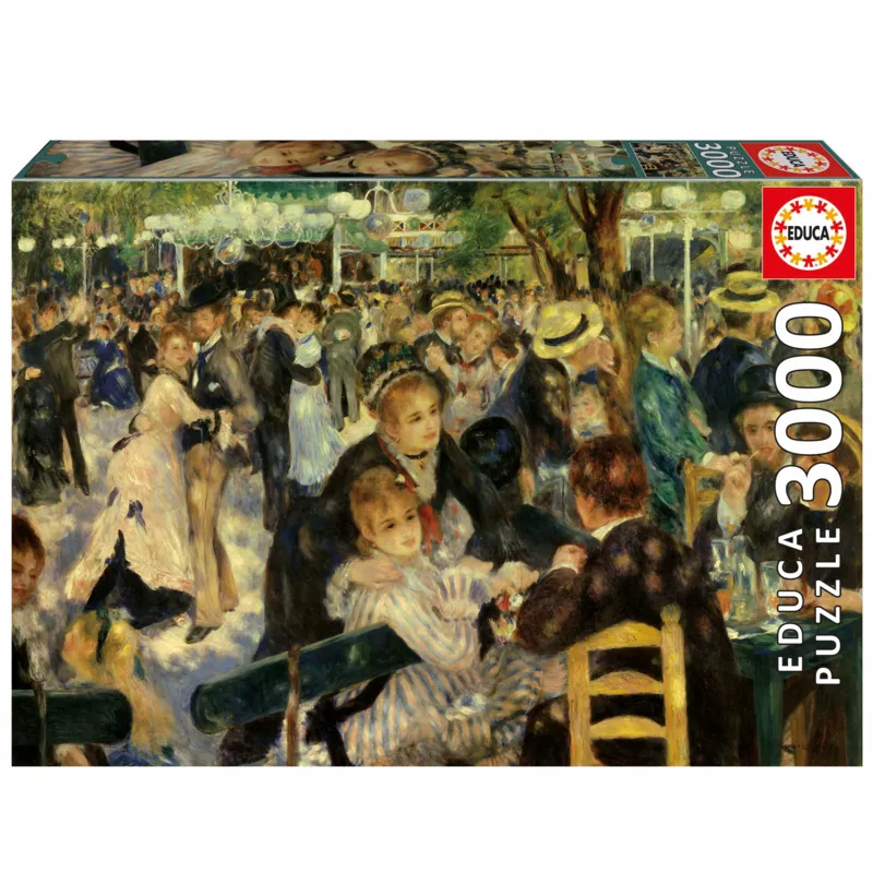 Dance At Le Moulin De La Galette. Pierre-Auguste Renoir