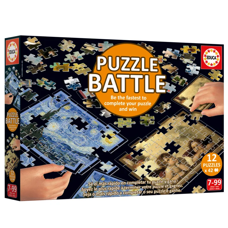 12 Puzzles - Puzzle Battle Art