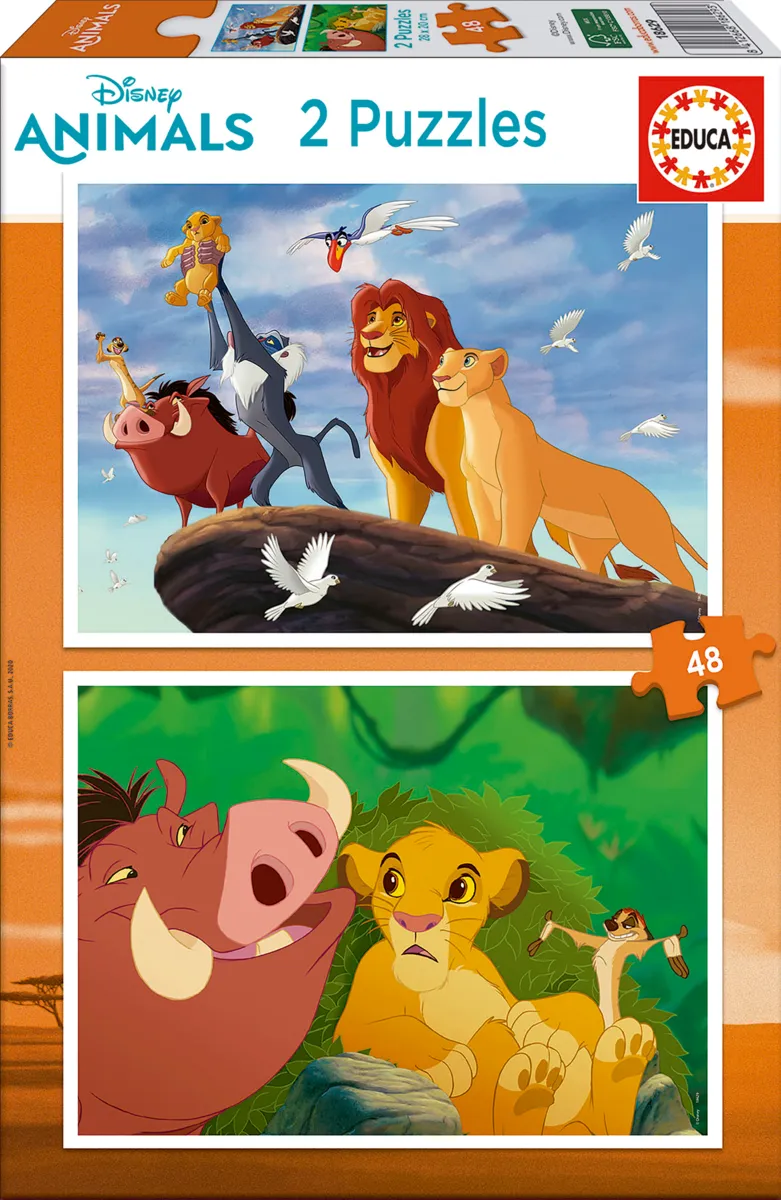 2 Puzzles - The Lion King