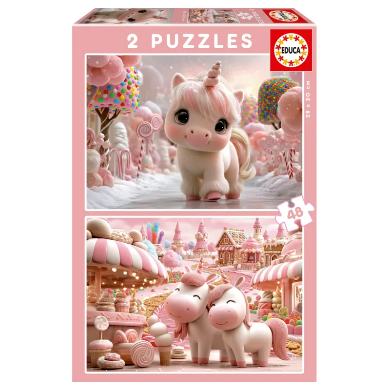 2 Puzzles - Sweet Unicorns