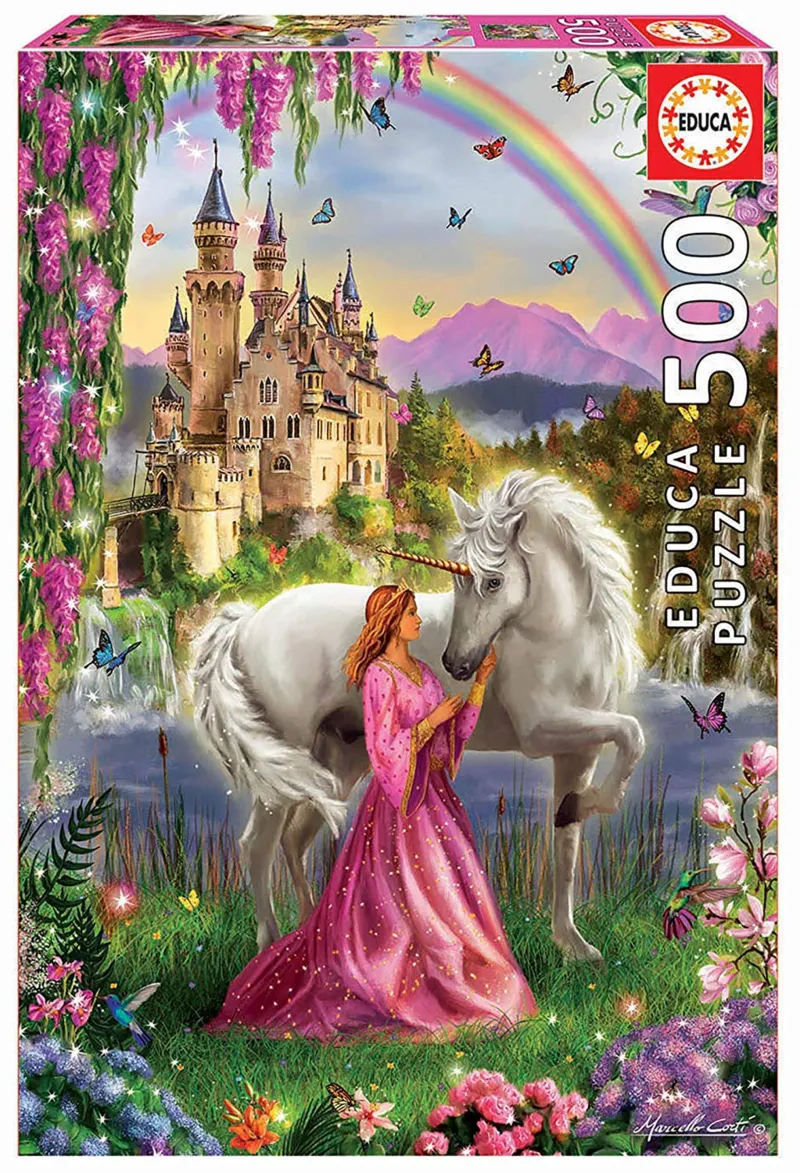 Prinzessin Und Einhorn