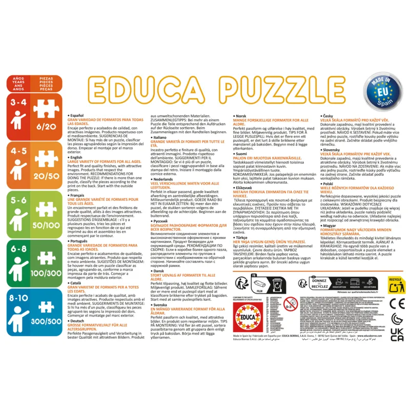 2 Puzzles - Hello Kitty & Friends Donuts