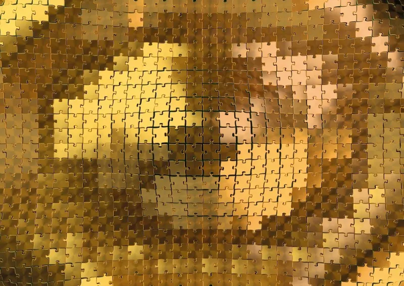 Puzzle-Puzzle, Das erste Puzzle mit Puzzle-Motiv