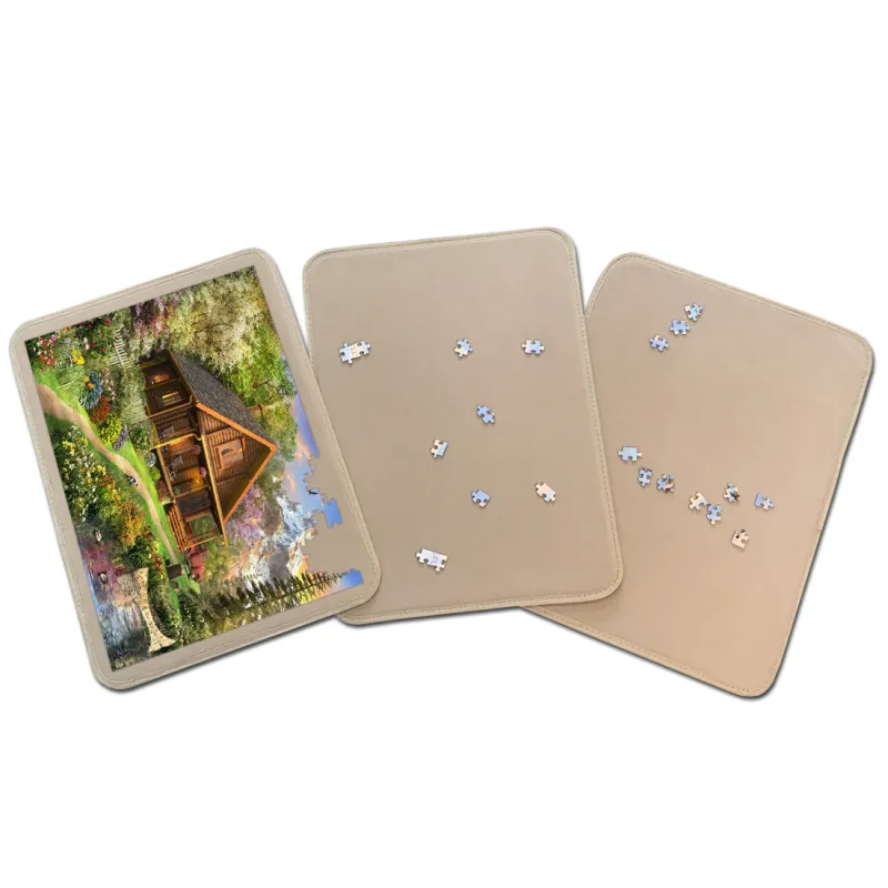 3 Tabletts für Puzzle - 3 x 500 Teile