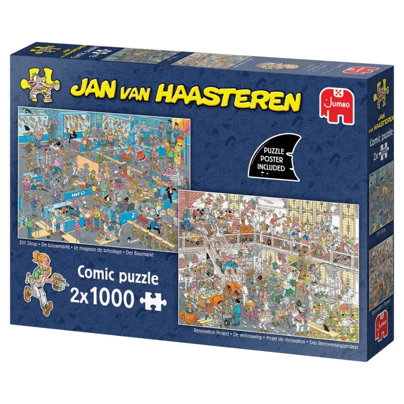2 Puzzles - Jan van Haasteren - Der Baumarkt