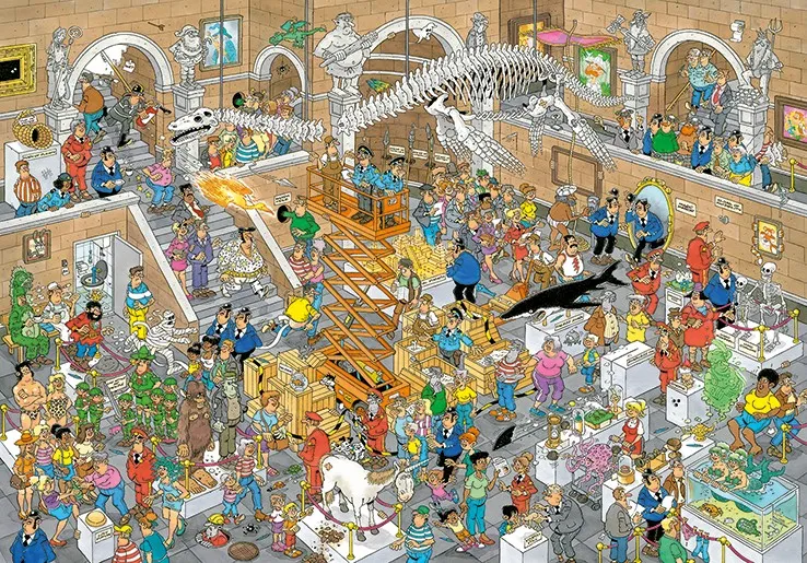 Jan van Haasteren - Gallery of Curiosities