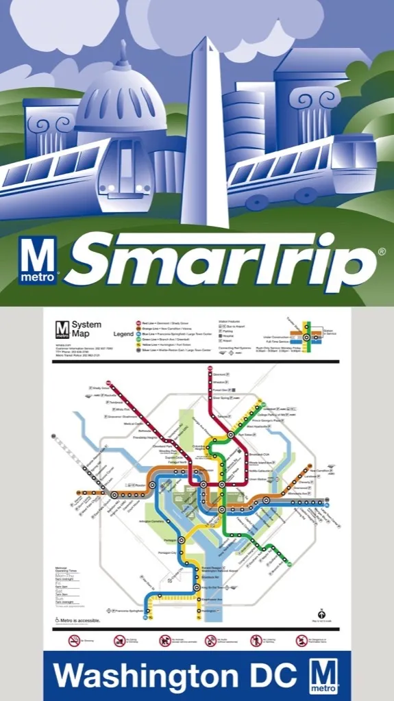 DC Metro Map