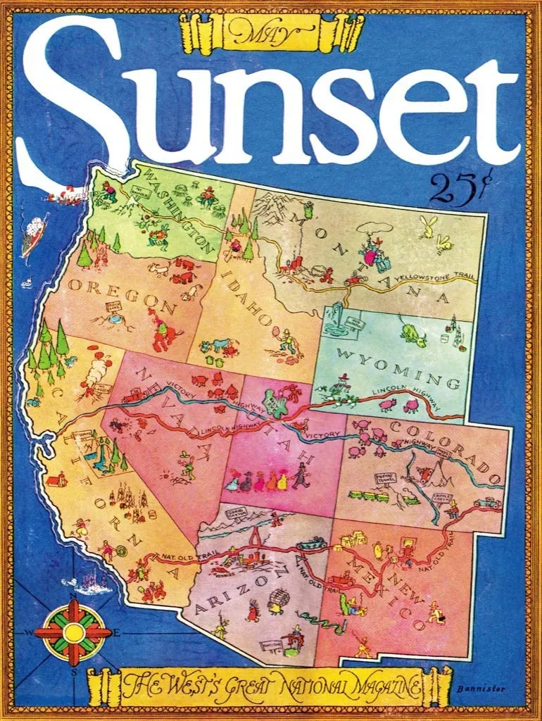 Sunset Magazine of The West