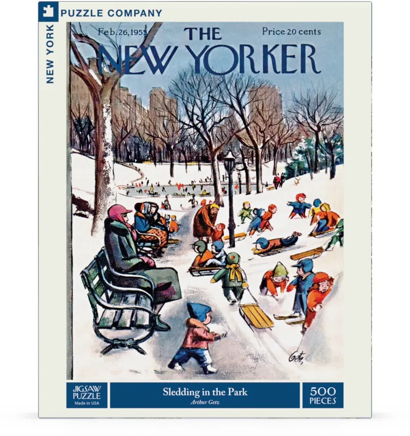 XXL Teile - The New Yorker - Sledding in the Park
