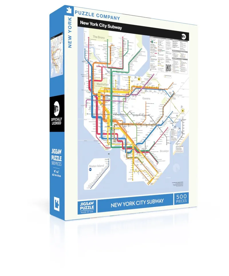 XXL Teile - New York Subway Map