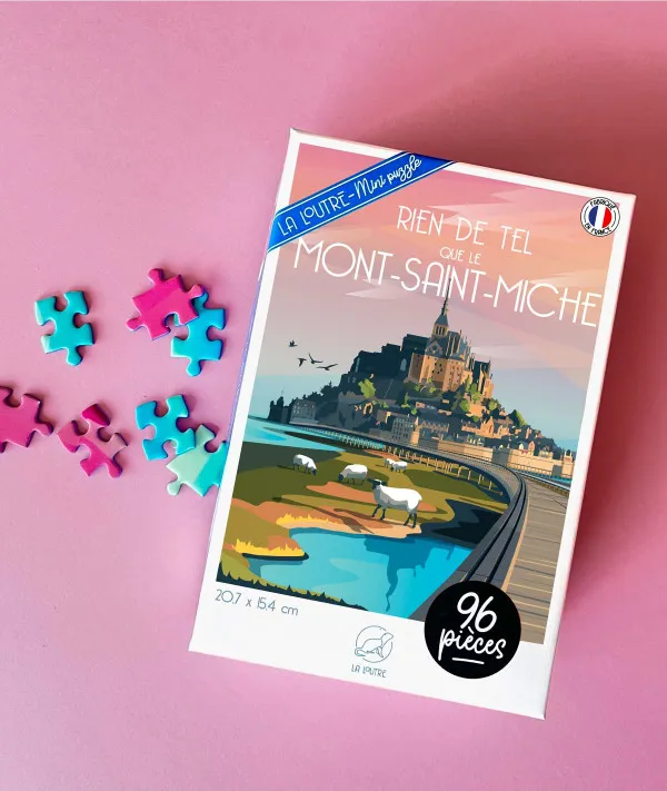 Minipuzzle 96 Teile - Rien de tel que le MONT-SAINT-MICHEL