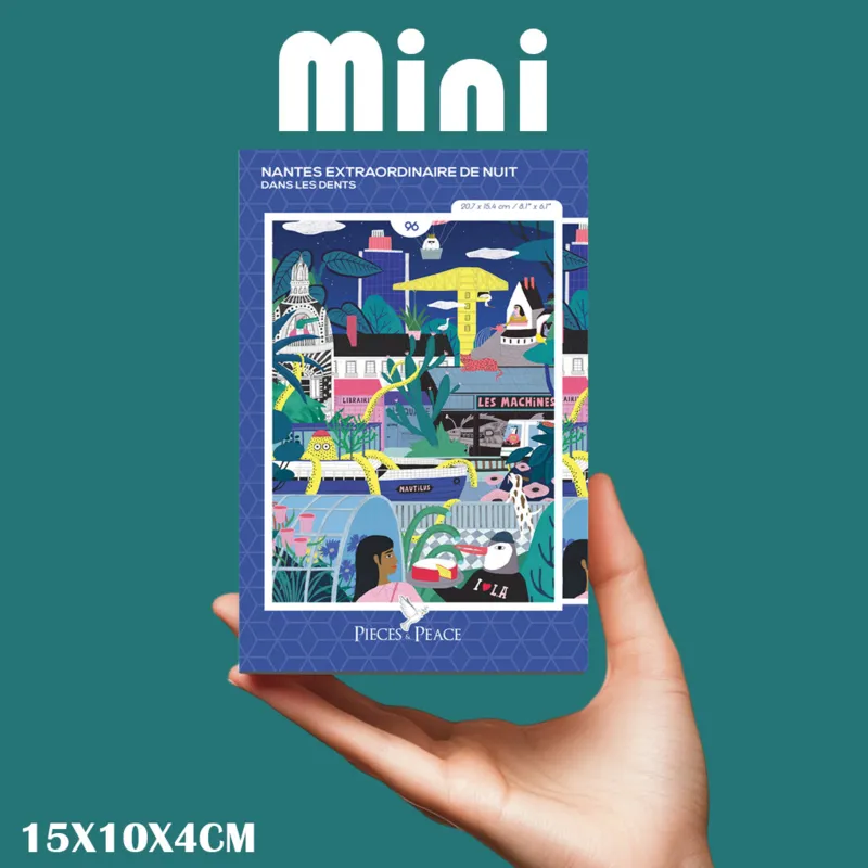 Mini Puzzle - Nantes Extraordinaire de Nuit