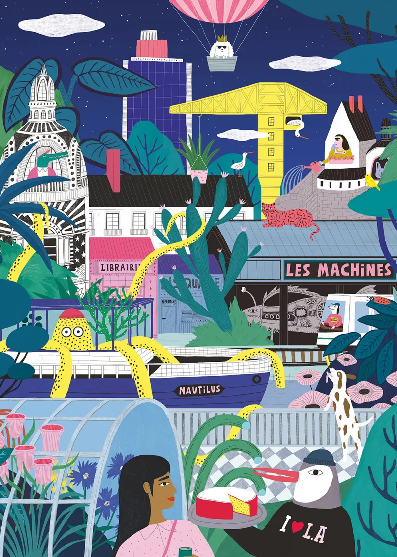 Außergewöhnliches Nantes bei Nacht